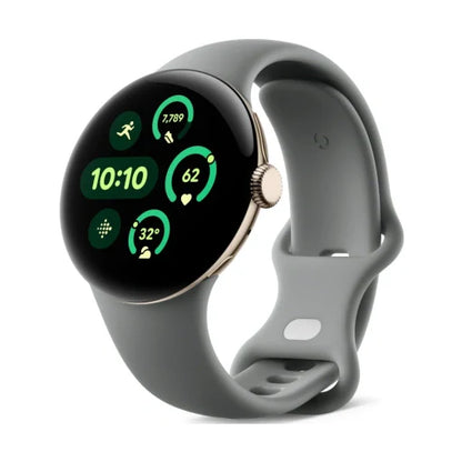 Pixel Watch 3: Elite Connectivity with GPS + LTE | Smart Health Tracking, ECG & SpO2 Sensor, Sleek Water-Resistant Build | 1-Year Warranty, Easy 14-Day Returns + Free Airpods Gift