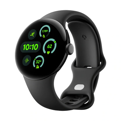 Pixel Watch 3: Elite Connectivity with GPS + LTE | Smart Health Tracking, ECG & SpO2 Sensor, Sleek Water-Resistant Build | 1-Year Warranty, Easy 14-Day Returns + Free Airpods Gift